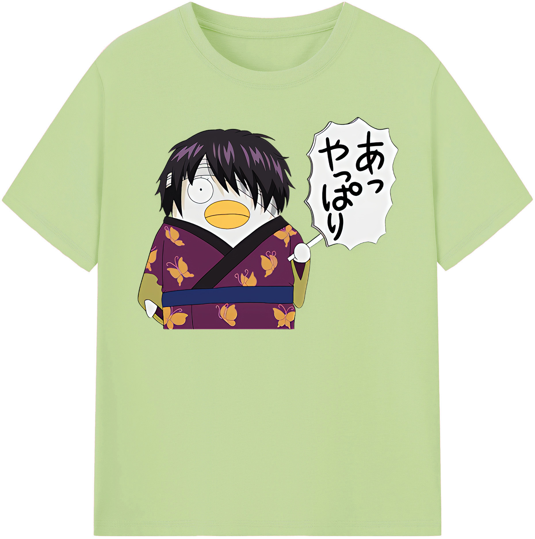 （画像用） ぎんたま 坂田銀時（さかたぎんとき） 神楽 志村新八（しむら しんぱち） GINTAMA Sakata Gintoki Kagura Shimura Shinpachi 綿100％半袖Tシャツ（フロントプリント）